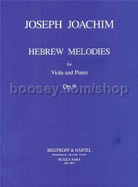 Hebrew Melodies for Viola Op. 9 Viola & Piano