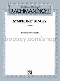 Symphonic Dances Op. 45 (arranged for 2 pianos 4 hands)