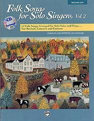 Folk Songs for Solo Singers 2 Medium/Low (CD only)