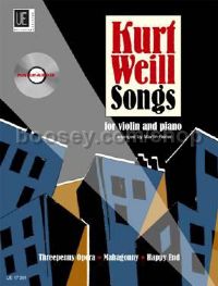 Songs (Violin & Piano) (Book & CD)