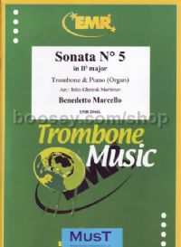 Sonata No. 5 in Bb for trombone & piano