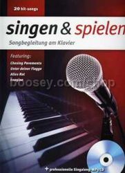 Singen & Spielen Songbegleitung Am Klavier (Bk & CD)