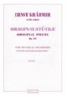 Originalstucke Op 25 (from the Csakan repertoire) for 2 recorders