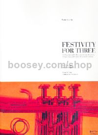 Festivity For Three (3 trumpets score & parts)