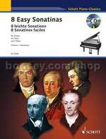 Eight Easy Sonatinas, from Clementi to Beethoven (Schott Piano Classics Book & CD)