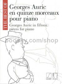The Best of Georges Auric en 15 morceaux pour piano