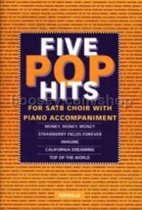 Five Pop Hits (arr. SATB/Piano Accompaniment)
