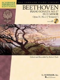 Piano Sonata No.17 in D minor Op 31 No.2 'Tempest' (Bk & CD)
