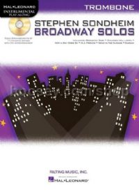 Stephen Sondheim Broadway Solos - Trombone (Bk & CD)