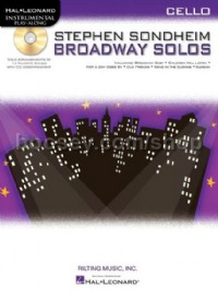 Stephen Sondheim Broadway Solos - Cello (Bk & CD)