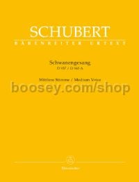 Schwanengesang D957 (medium voice)