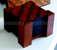 Wooden Coasters: Gift Set x6