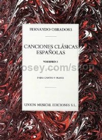 Classical Spanish Songs vol.1/Canciones Clasicas Espanolas vol.1