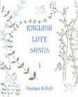 English Lute Songs Book 1: Voice & piano