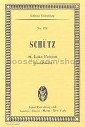 St. Luke Passion (Soli & SATB) (Study Score)