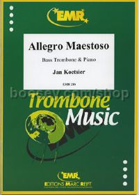 Allegro Maestoso Op. 58 No. 2 for bass trombone & piano
