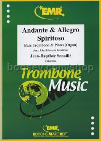 Andante and Allegro spiritoso (arr. bass trombone & piano)