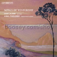 Songs Of Yesterday (Bis Audio CD)
