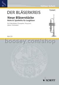 New Wind pieces - 4 brass instruments (score)