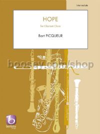 Hope for clarinet ensemble (score & parts)
