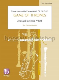 Game of Thrones  (Clarinet Quartet Score & Parts)