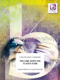The Girl with the Flaxen Hair for concert band (score & parts)