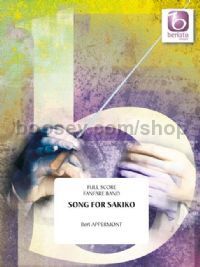 Song for Sakiko for fanfare band (score)