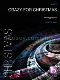 Crazy for Christmas for concert band (score)