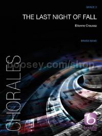 The Last Night of Fall for brass band (score)