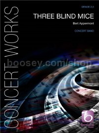 Three Blind Mice (Concert Band Score & Parts)