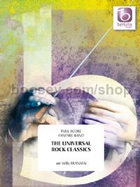 The Universal Rock Classics for fanfare band (score)