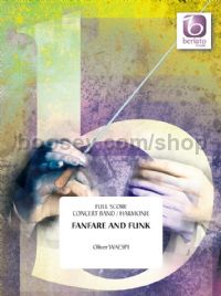 Fanfare and Funk for concert band (score & parts)