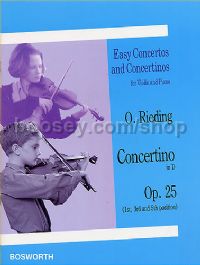 Concertino In D Op. 25 1st / 3rd / 5th P