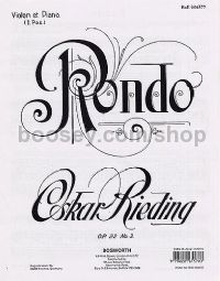 Rondo Op. 22 / 3 Violin / Piano