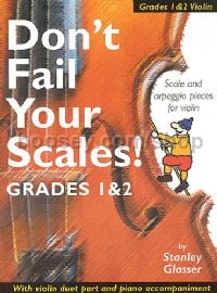 Dont Fail Your Scales Book 1 Violin