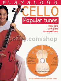 Playalong Cello Popular Tunes (Easy cello with Piano acc.)