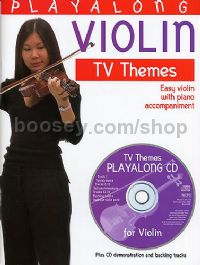 Playalong Violin Tv Themes (Book & CD)