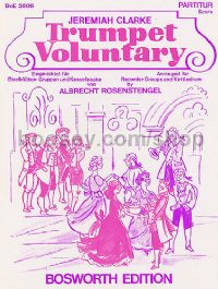 Trumpet Voluntary Recorder Groups Sc/pts 