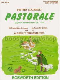 Pastorale (concerti Grosso Op. 1) Recorder