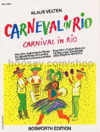 Carnival In Rio Velten Recorder Ens Complete 