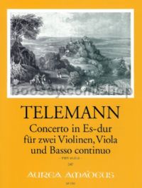 Concerto E flat major TWV43:Es1