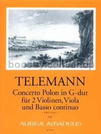 Concerto Polon G major TWV 43:G7
