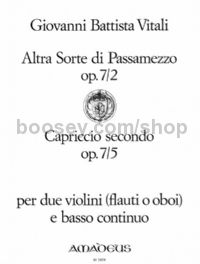 Altra Sorte Op. 7/2, Capriccio secondo Op. 7/5