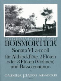Sonata VI A minor Op. 34