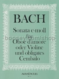 Sonata E minor BWV 528