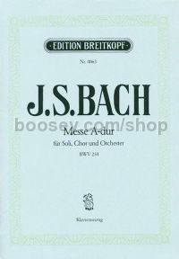 Mass in A major BWV 234 (vocal score)