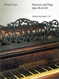 Fantasie & Fuge über B.A.C.H - piano