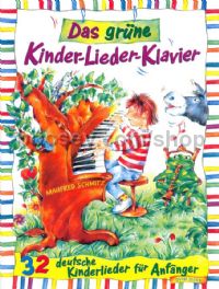 Grüne Kinder-Lieder-Klavier - piano