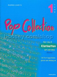 Pop Collection 1 - 1-3 clarinets & piano