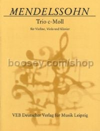Piano Trio in C major, op. 66 - violin, cello, piano